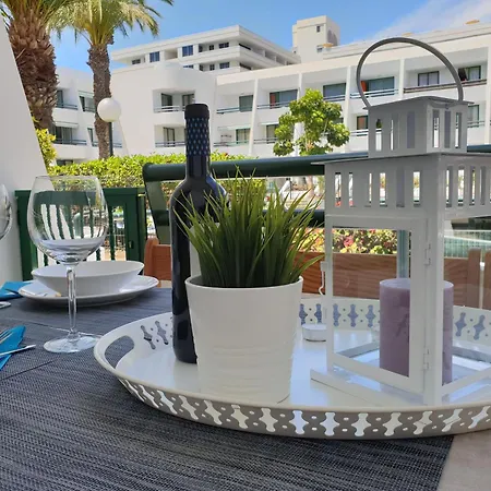 Casa Palmera 2 Mit Grosser Terrasse 아파트 플라야데라스아메리카스